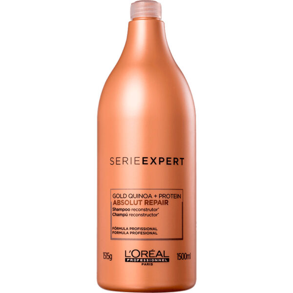 L'Oréal Professionnel Absolut Repair Gold Quinoa + Protein - Shampoo de Reconstrução 1,5L