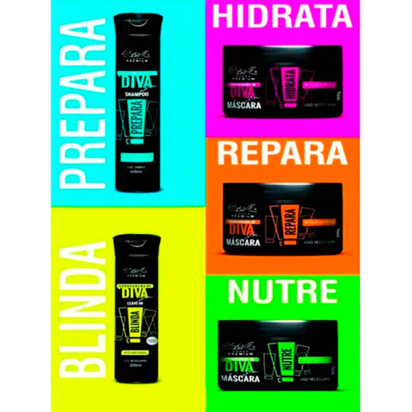 Belkit Cronograma de Diva Premium - Kit de Tratamento HNR (5 Produtos) - Imagem 4