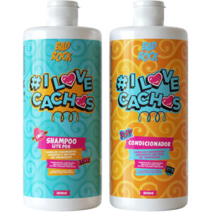 Bad Rock I Love Cachos - Kit Cabelos Cacheados Duo (2 Produtos)