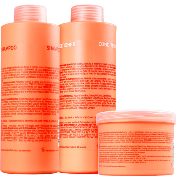Wella Invigo Nutri-Enrich - Kit Nutrição Profunda Trio Fracionado (3 Produtos) - Imagem 2