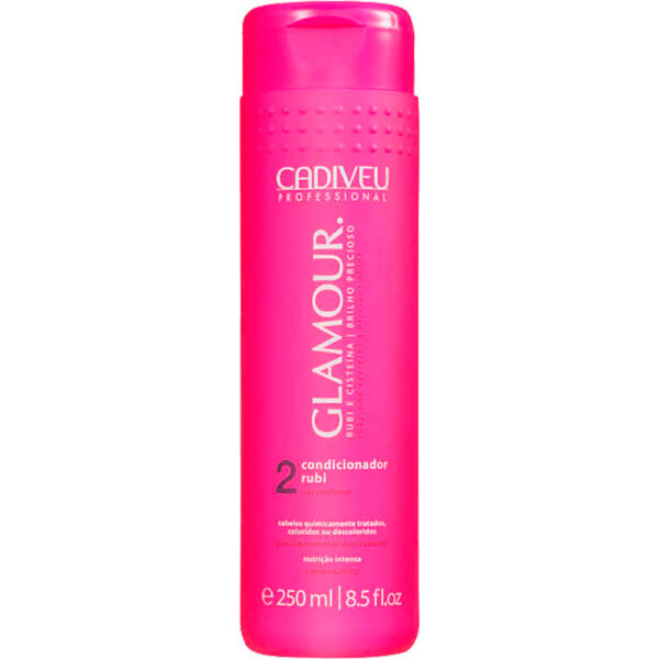 Cadiveu Glamour - Condicionador Rubi para Quimicamente Tratados 250ml