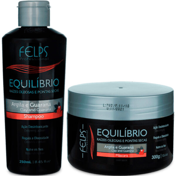 Felps Equilíbrio - Kit Raízes Oleosas e Pontas Secas (2 Produtos)