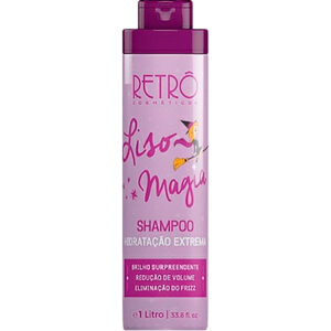 Retrô Liso Magia - Shampoo Desmaia Cabelo Hidratação Extrema 1L
