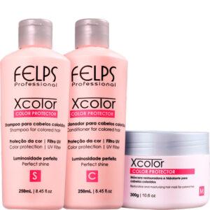 Felps XColor - Kit Color Protector Trio (3 Produtos)