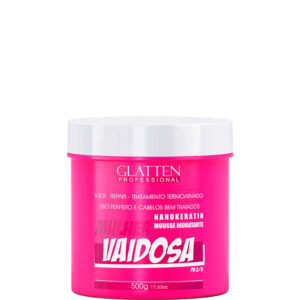 Glatten Mulher Vaidosa - Btox Branco Nanokeratin 500g
