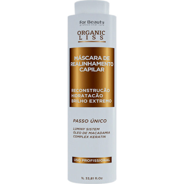 For Beauty F-Liss - Escova Progressiva Passo Único Sem Formol 1L