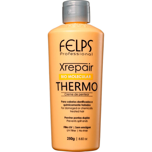 Felps XRepair Bio Molecular - Thermo Creme de Pentear Cabelos Danificados 250g
