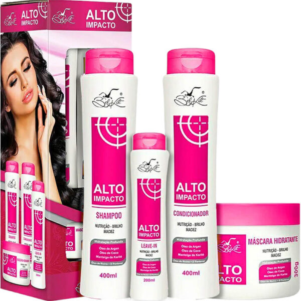 Belkit Alto Impacto - Kit Hidratação Capilar Profunda (4 Produtos)
