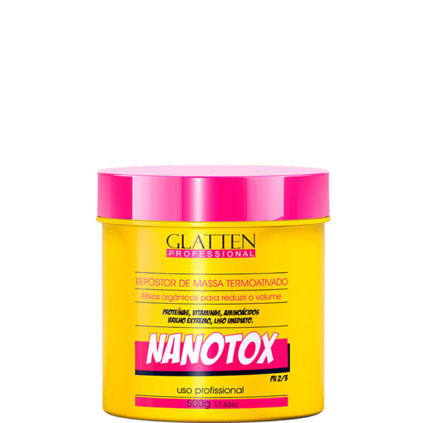 Glatten Nanotox - Btox Sem Formol 500g