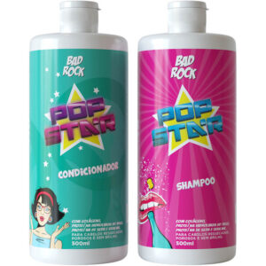 Bad Rock Pop Star - Kit Cabelos Ressecados Duo (2 Produtos)