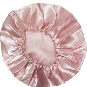 Nobrand - Touca de Cetim Camada Simples Antifrizz Rosa Bebê