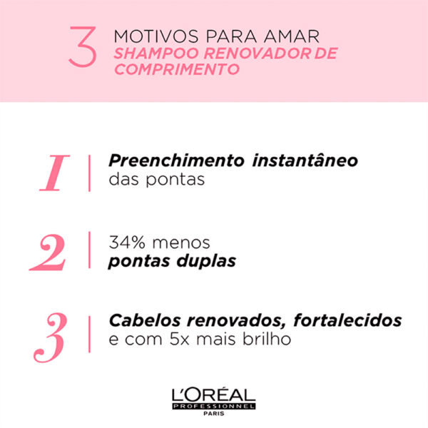 L'Oréal Professionnel Pro Longer - Shampoo Cabelos Longos Pontas Afinadas 1,5L - Imagem 5