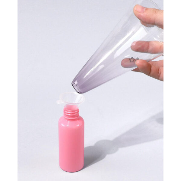 Nobrand - Kit Viagem Frascos Diversos Rosa com Branco (6 Peças) - Imagem 6