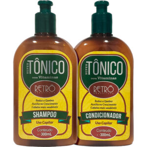 Retrô Super Tônico - Kit Redução de Queda e Crescimento (2 Produtos)