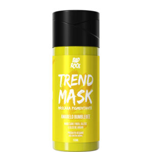 Bad Rock Trend Mask - Máscara Pigmentante Vegana Amarelo Bumblebee 150ml