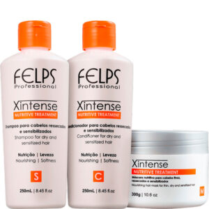 Felps XIntense - Kit Tratamento Nutritivo Trio (3 Produtos)