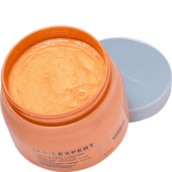 L'Oréal Professionnel Absolut Repair Gold Quinoa + Protein - Máscara Golden Lightweight 500g - Imagem 3