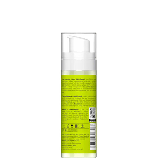 Felps Vegan Oil - Fluido Reparador Óleo de Kalahari 30ml - Imagem 2