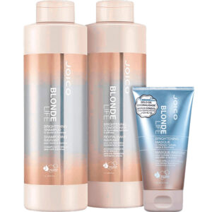Joico Blonde Life Brightening - Kit Iluminador Trio Salão (3 Produtos)