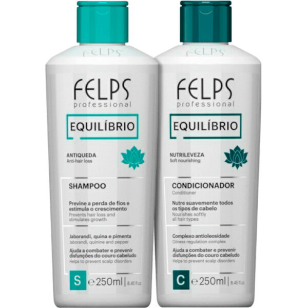 Felps Equilíbrio - Kit Nutrileveza Antiqueda Duo (2 Produtos)