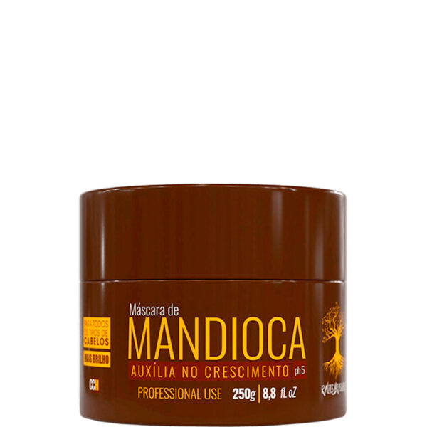 Glatten Mandioca - Máscara Auxílio no Crescimento 250g