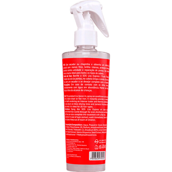 Felps SOS - Fluido Thermo Protetor Liss Express 230ml - Imagem 2