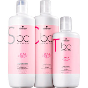 Schwarzkopf BC Bonacure Color Freeze - Kit Silver Trio Salão (3 Produtos)