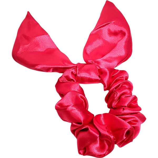 N&S - Scrunchie Xuxinha de Cetim Rosa