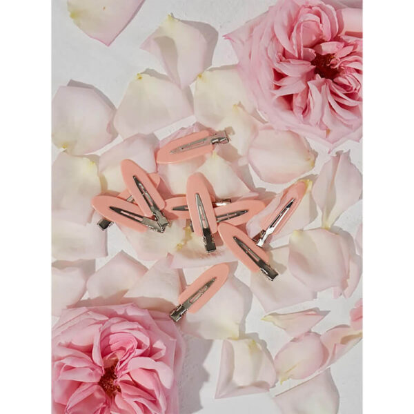 Nobrand - Kit Grampos de Cabelo Reto Sem Dobra Rosa (10 Peças) - Imagem 5