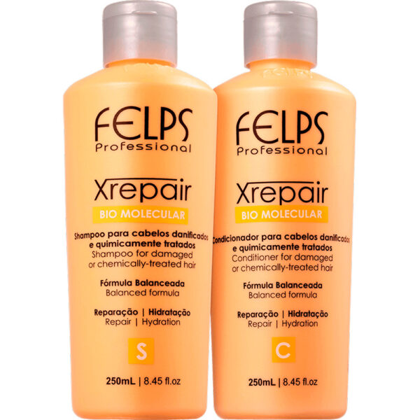 Felps XRepair Bio Molecular - Kit Reparação e Hidratação Duo (2 Produtos)