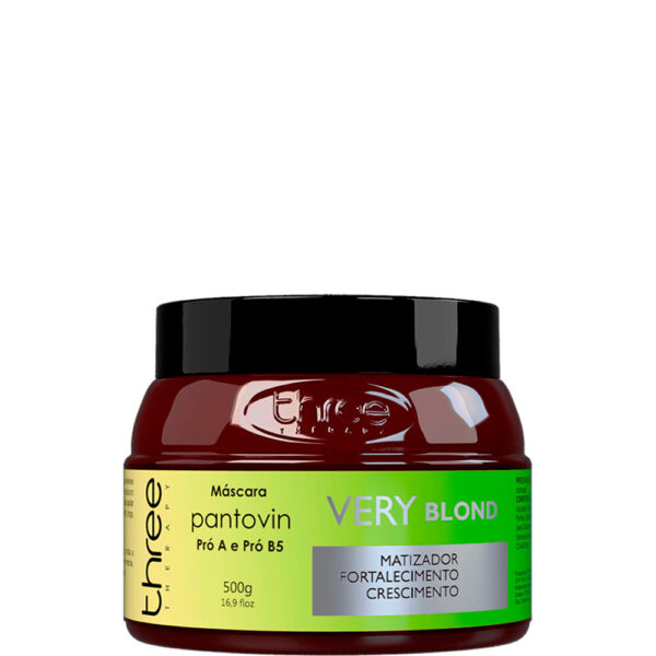 Three Therapy Pantovin - Máscara Matizadora Very Blond 500ml