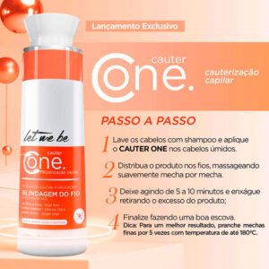 Let Me Be Cauter One - Cauterização Capilar Reconstrução Imediata 500ml
