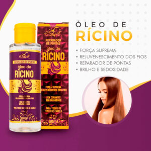 Belkit Óleo de Rícino - Reparador de Pontas Rejuvenescedor dos Fios 60ml