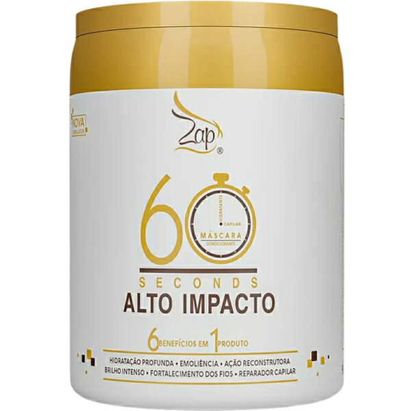 Zap 60 Seconds - Máscara Condicionante 6 em 1 Alto Impacto 950g