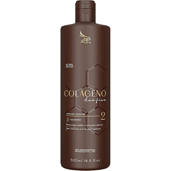 Zap Colágeno dos Fios - Escova Progressiva CollagenoPlastia 500ml