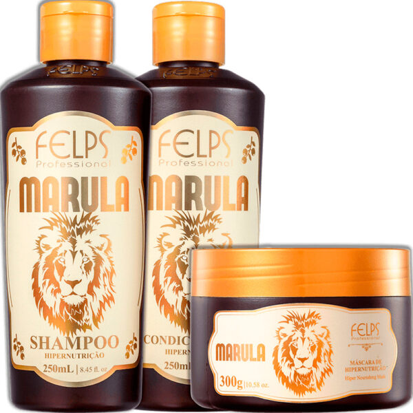 Felps Marula - Kit Hipernutrição Trio (3 Produtos)