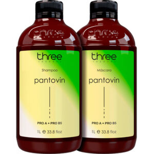 Three Therapy Pantovin - Kit de Crescimento Tamanho Econômico (2 Produtos)
