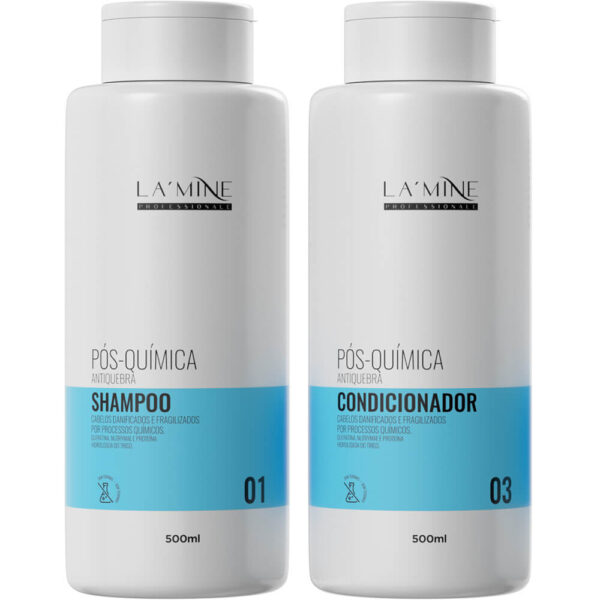 La'Mine Pós Química - Kit Antiquebra Duo (2 Produtos)