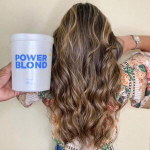 Hanova Power Blond - Pó Descolorante Rápido Abre até 9 tons 500g