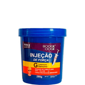 Boogie Oogie Injeção de Força - Máscara Resgate para Cabelo Loiro Desamareladora 280g