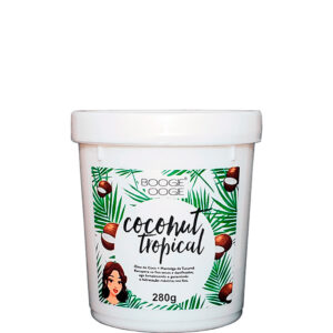Boogie Oogie Coconut Tropical - Máscara Óleo de Coco Recuperação e Hidratação 280g