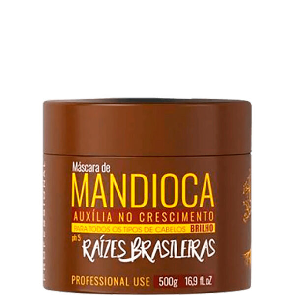 Glatten Mandioca - Máscara Auxílio no Crescimento 500g
