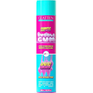 Glatten Bubble Gum - Shampoo Efeito Chiclete 300ml