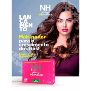 Belkit NH New Hair - Suplemento Alimentar + Queratina 100% Vegano (30 comprimidos)