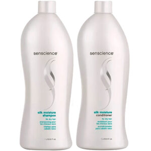 Senscience Silk Moisture - Kit para Cabelos Secos Salão (2 Produtos)