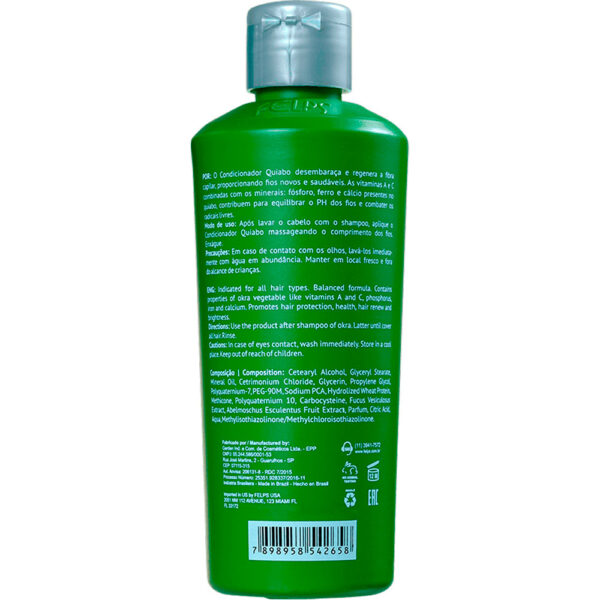 Felps Quiabo - Condicionador Regenerador 250ml - Imagem 2