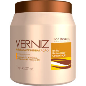 For Beauty Banho de Verniz - Máscara Restauração e Brilho Máximo 1kg