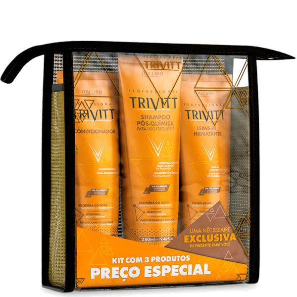 Itallian Trivitt - Kit Pós Química Manutenção (3 Produtos)