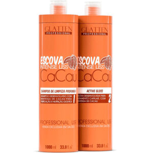 Glatten Cacau Therapy - Escova Progressiva Intense Liss 2x 1L