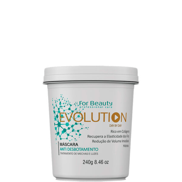For Beauty Evolution - Máscara Anti Desbotamento Cabelos Tingidos 240g